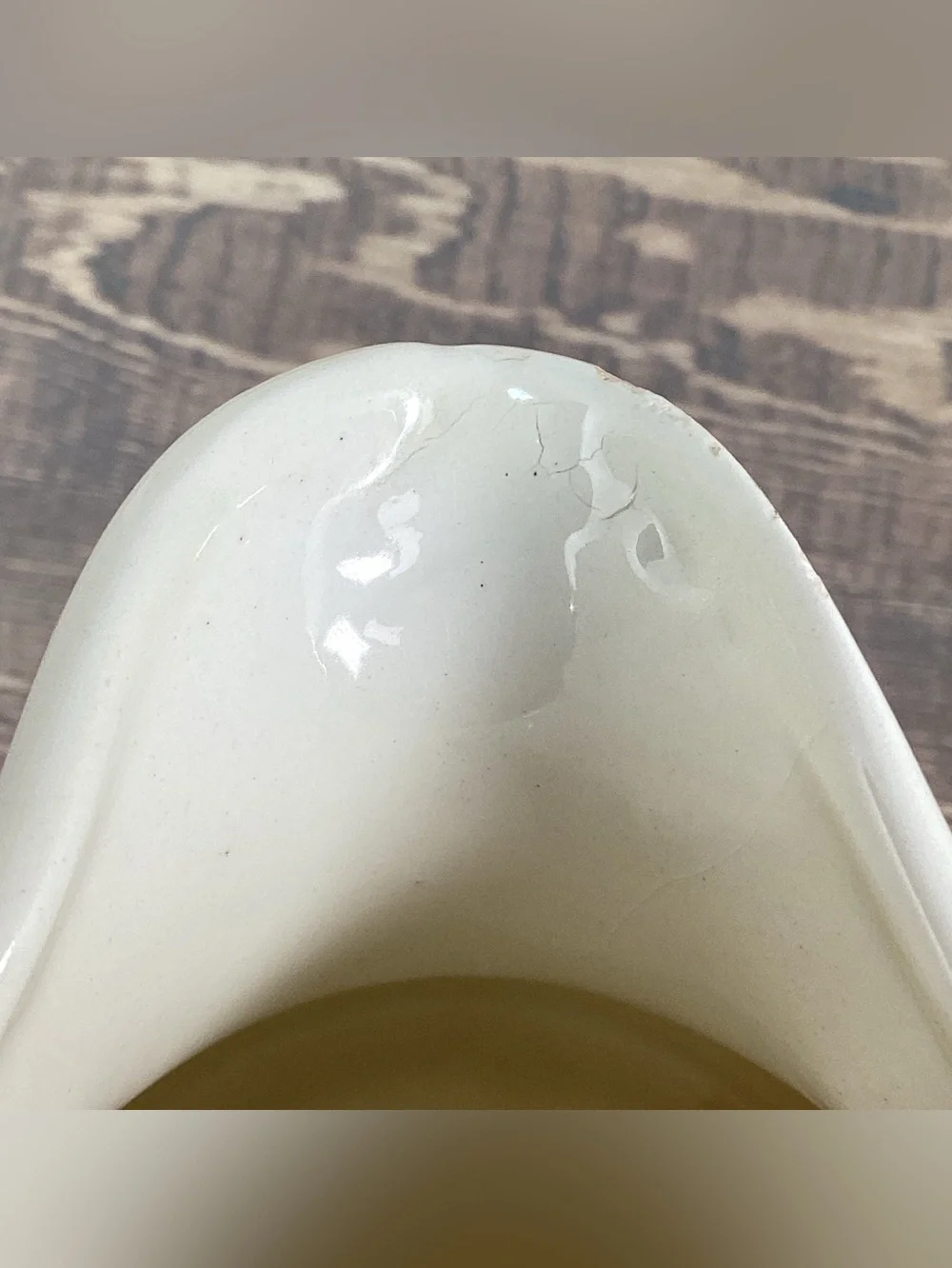 Vintage 5.5” Pottery Pitcher Yellow Wildflowers Floral Farmhouse Rustic Vase